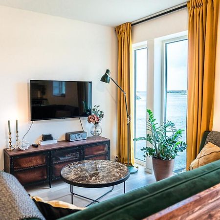 Appartamento New Akrahamn Coast House Sæveland Esterno foto