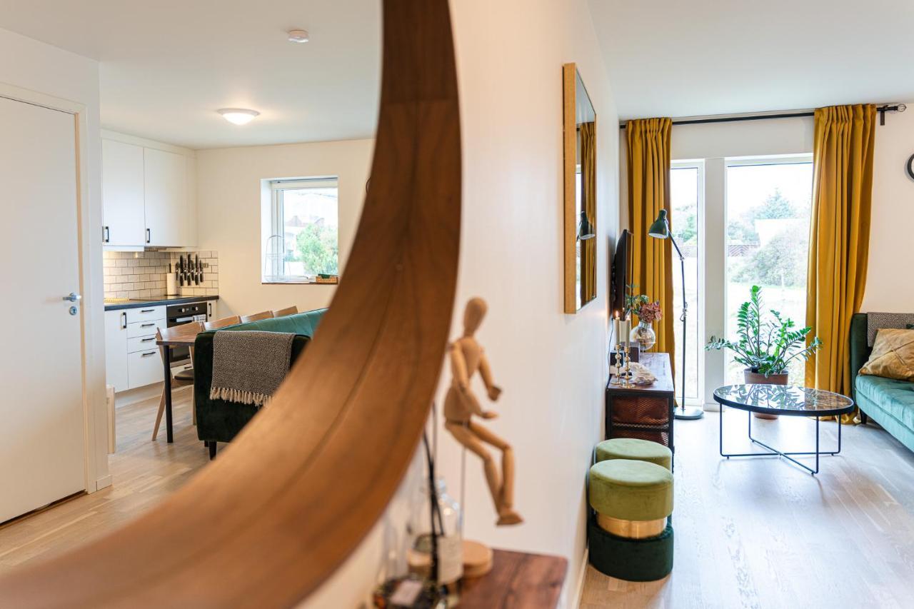Appartamento New Akrahamn Coast House Sæveland Esterno foto