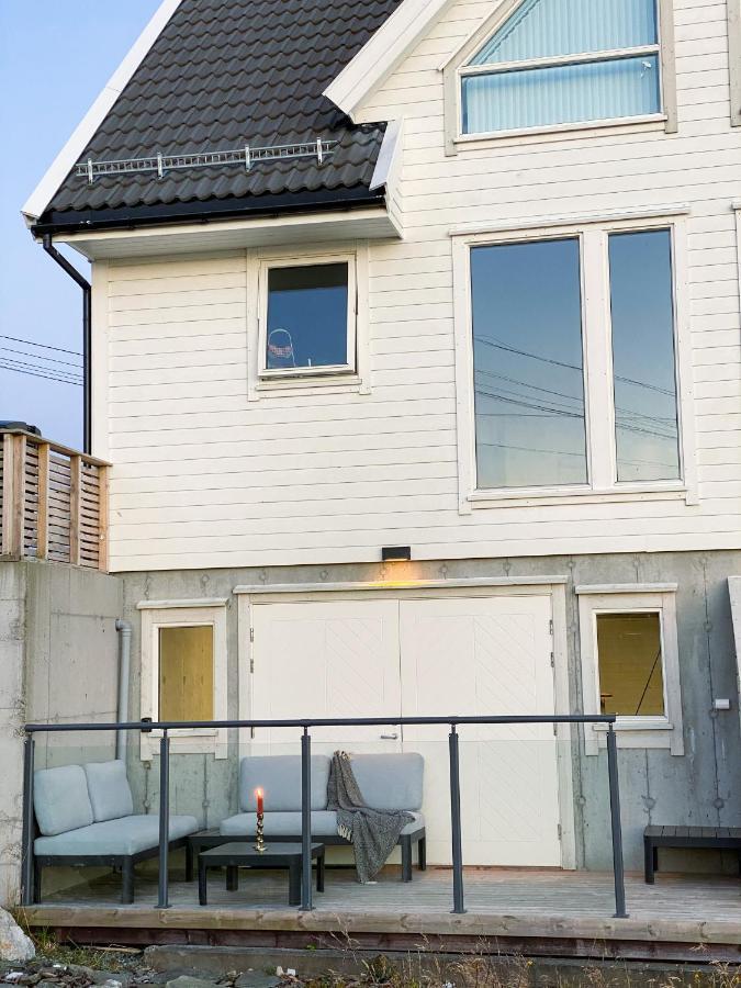Appartamento New Akrahamn Coast House Sæveland Esterno foto