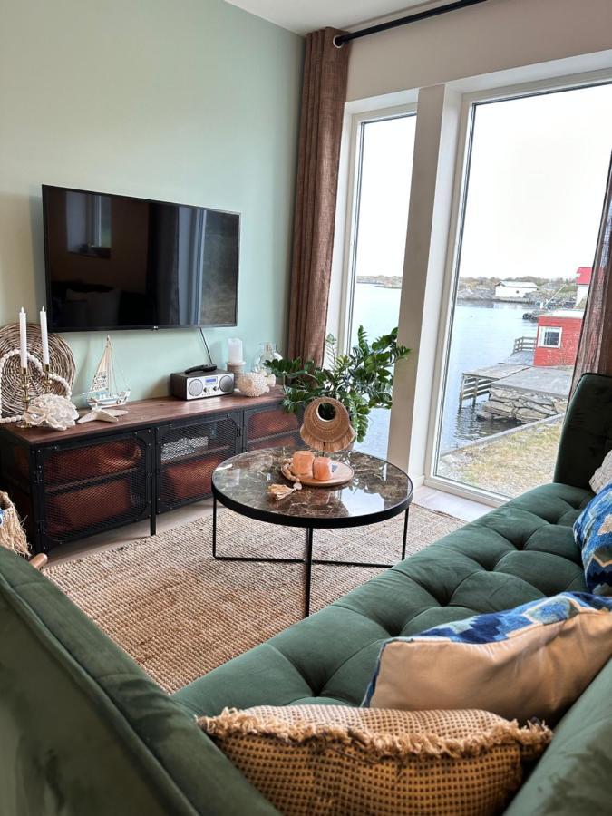 Appartamento New Akrahamn Coast House Sæveland Esterno foto